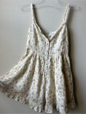 Ivory Floral romper